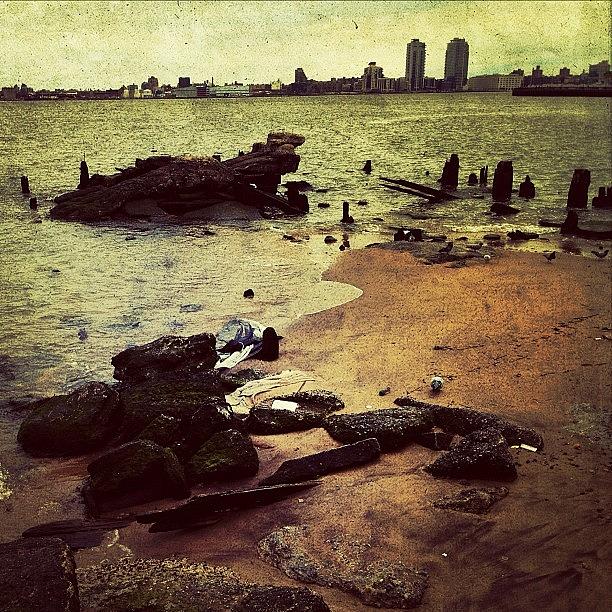 New York City Photograph - Decrepit Beach by Natasha Marco