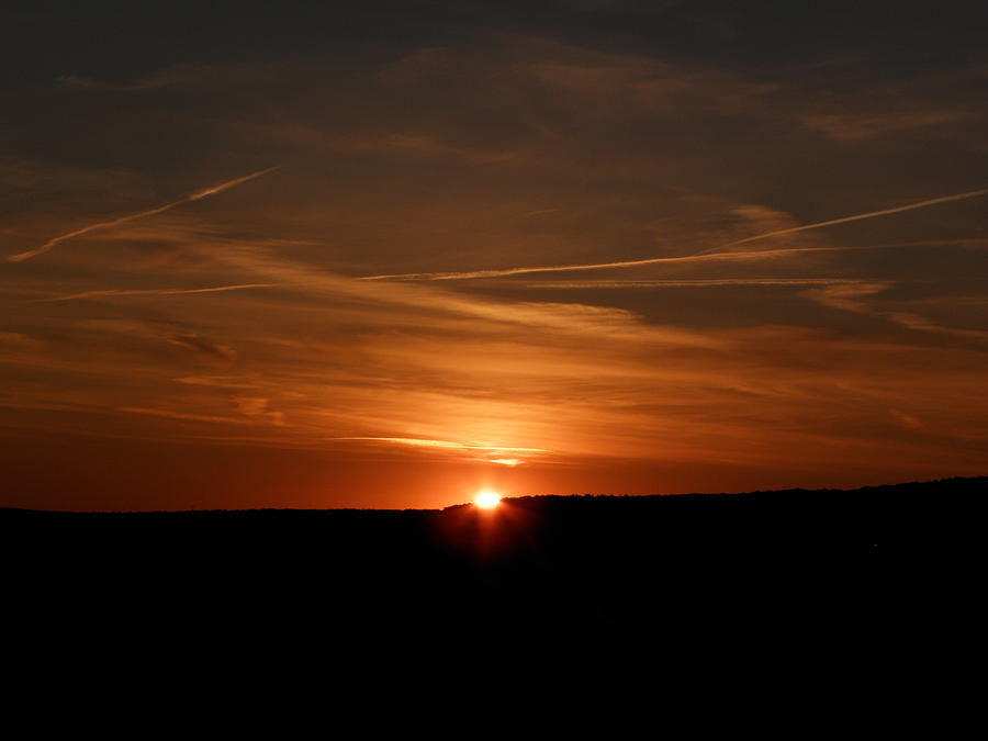Deep Sunset Photograph by Kim Galluzzo Wozniak