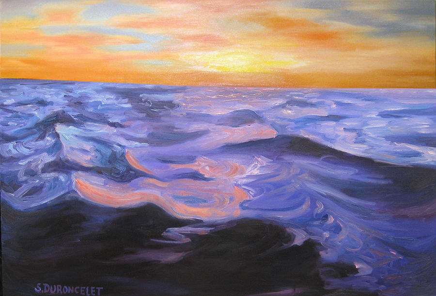 Deep Water Painting by Steve Duroncelet