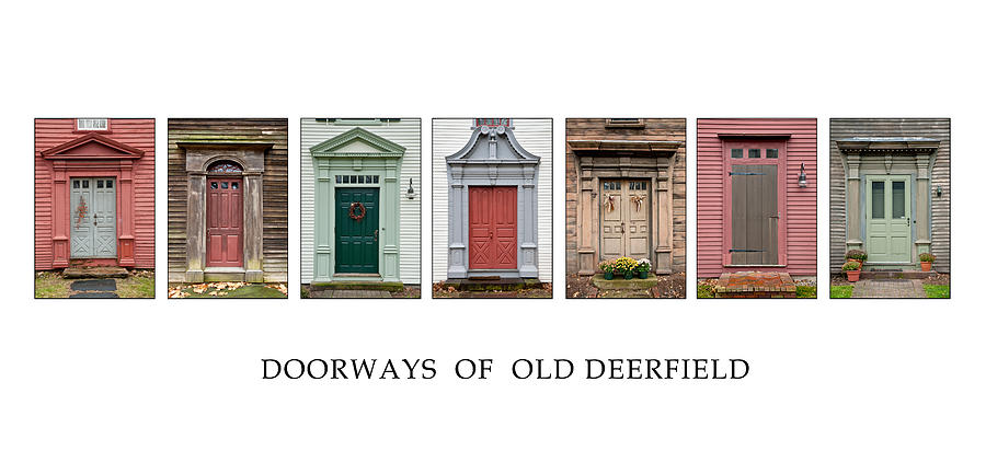 Deerfield Doorways Photograph by Fred LeBlanc