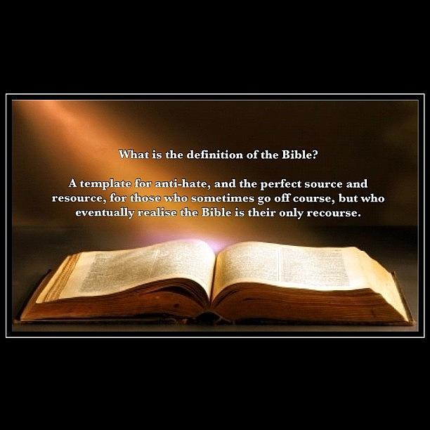 Bible Photograph - Definition Of The Bible by Nigel Williams