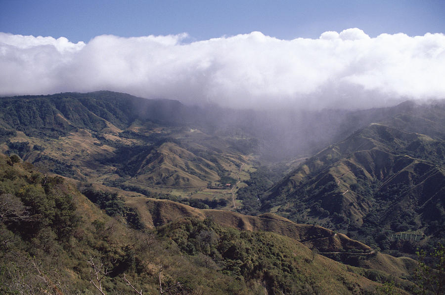 Deforested Hills, Monteverde Cloud Photograph by Michael & Patricia Fogden