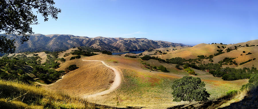 Del Valle Panorama Airplane Hill Photograph