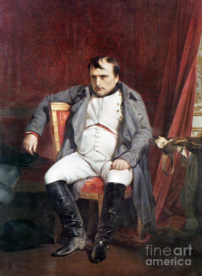 Delaroche: Napoleon, 1814 Photograph by Granger