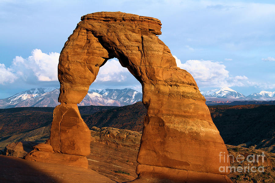 Arches National Park Photograph - Delicate Arch At Arches by Adam Jewell