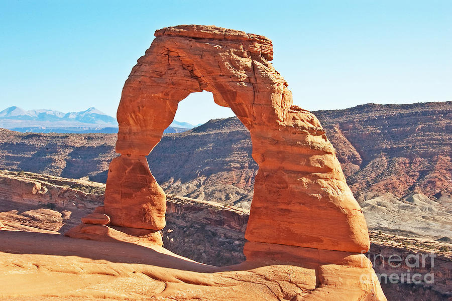 Delicate Arch Photograph by Bob and Nancy Kendrick