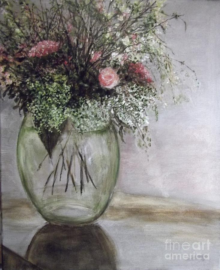 Flower Painting - Delicate Fragility by Lizzy Forrester
