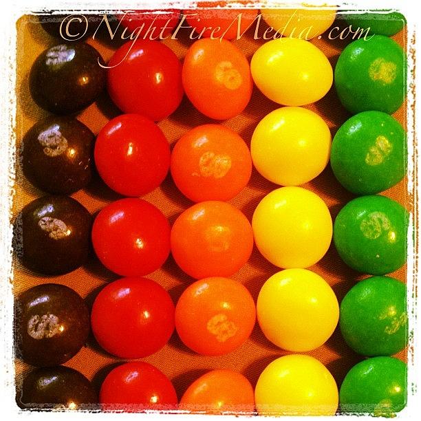 Candy Photograph - Delicious. :) @skittles by Amanda Howell