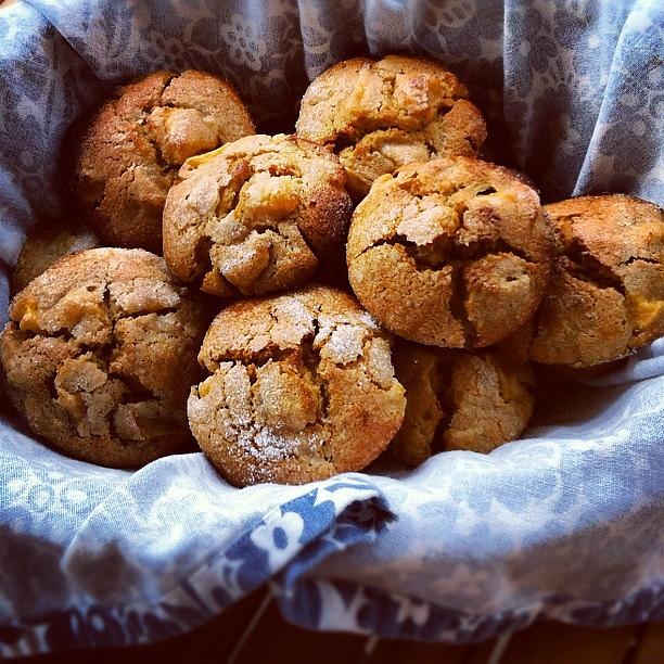 Delicious Spiced Peach Muffins I Made A Photograph by Lauren Mccullough