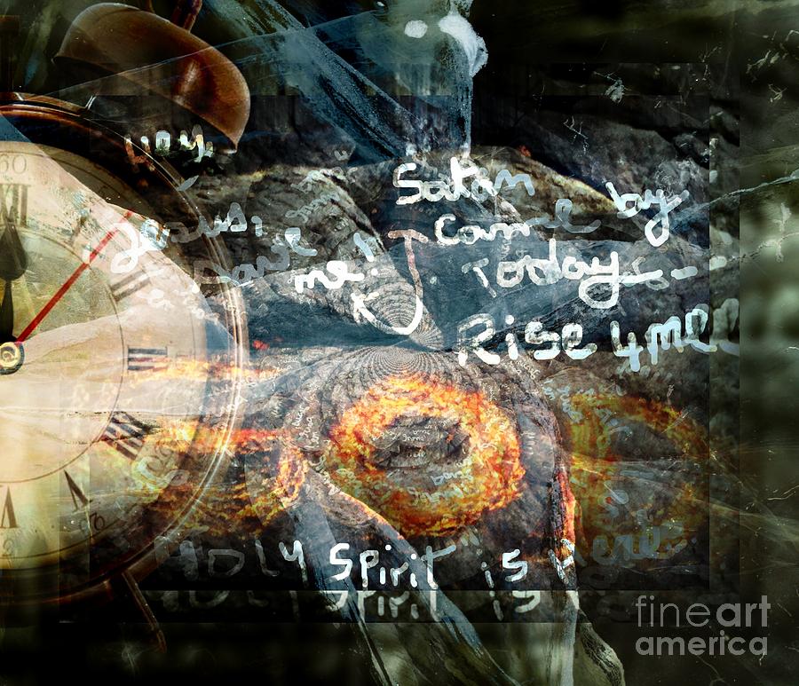 Deliverance in Gods Time Mixed Media by Fania Simon