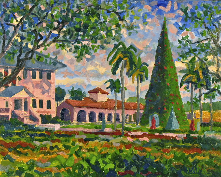 Delray in December Painting by Ralph Papa