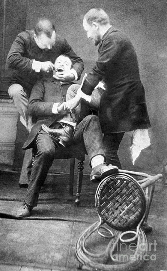 Dentistry Tooth Extraction 1892 Photograph by Science Source