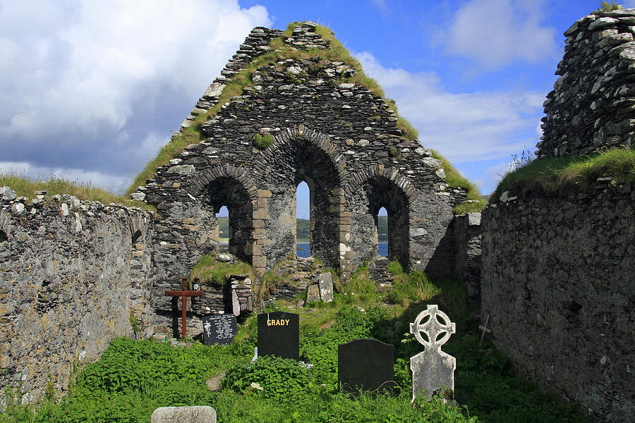 Derrynane Abbey Photograph by Aidan Moran