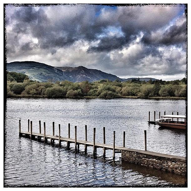 Boat Photograph - Derwentwater, The Lake District by Polly Rhodes