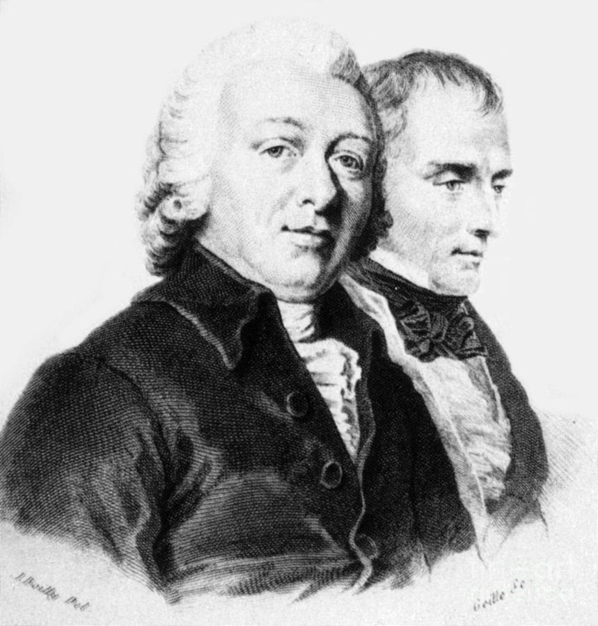 Desault And Bichat, French Anatomists Photograph by Science Source