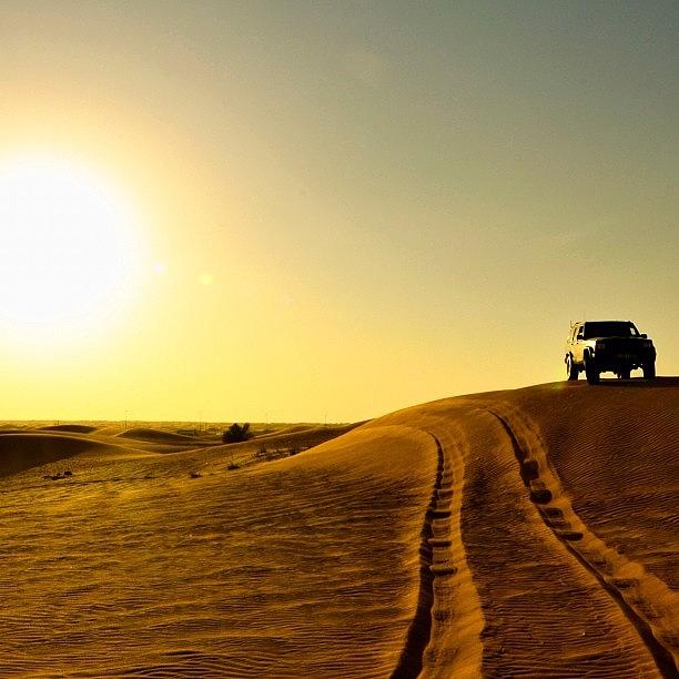 Nikon Photograph - Desert @ Dubai #instagram #dubai by Zaqqy J