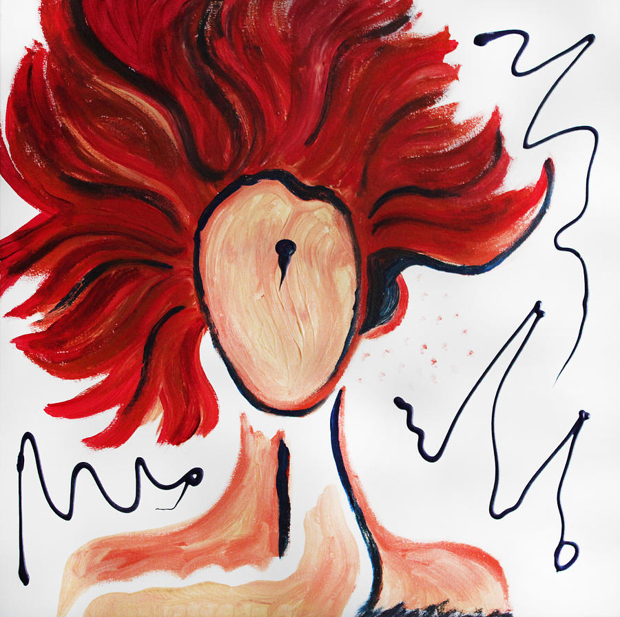 Desert Face Painting by Dorna Khorramzadeh Pixels