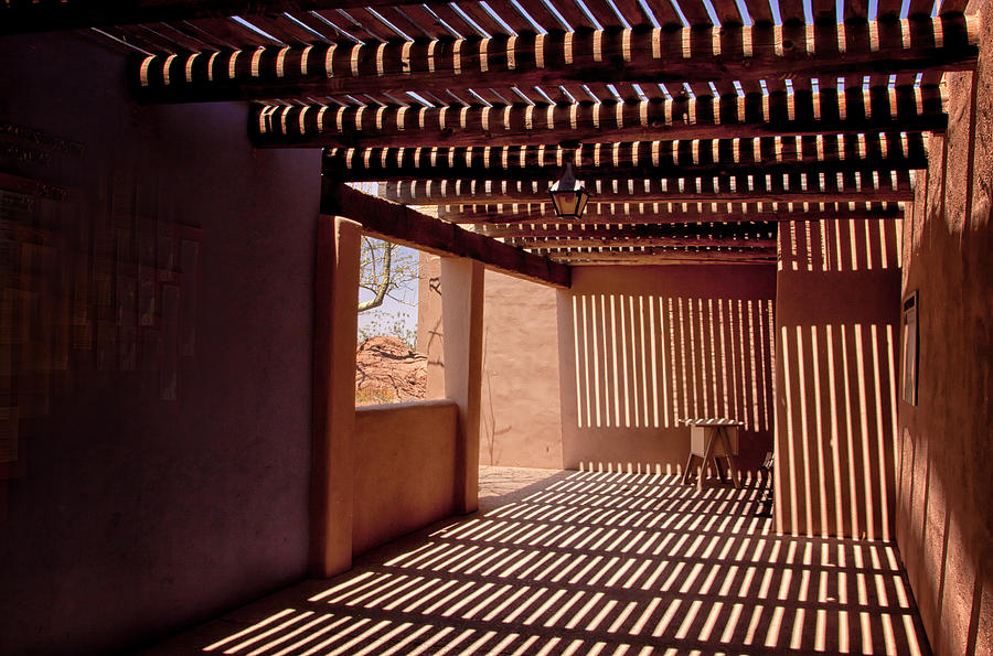 Arizona Sonora Desert Museum Photograph - Desert Light and Shadows by Tom Singleton