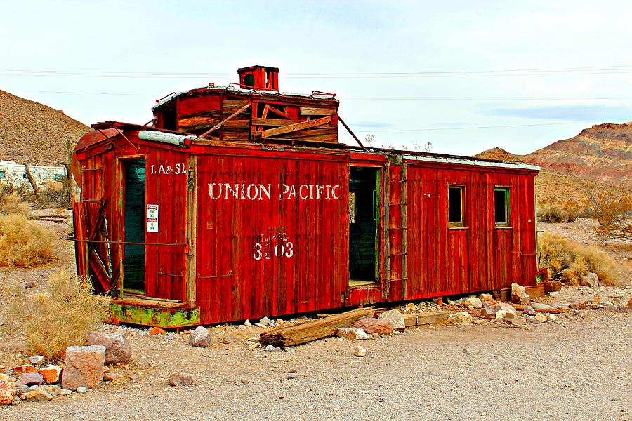 Desert Union Pacific Photograph by Jo Sheehan