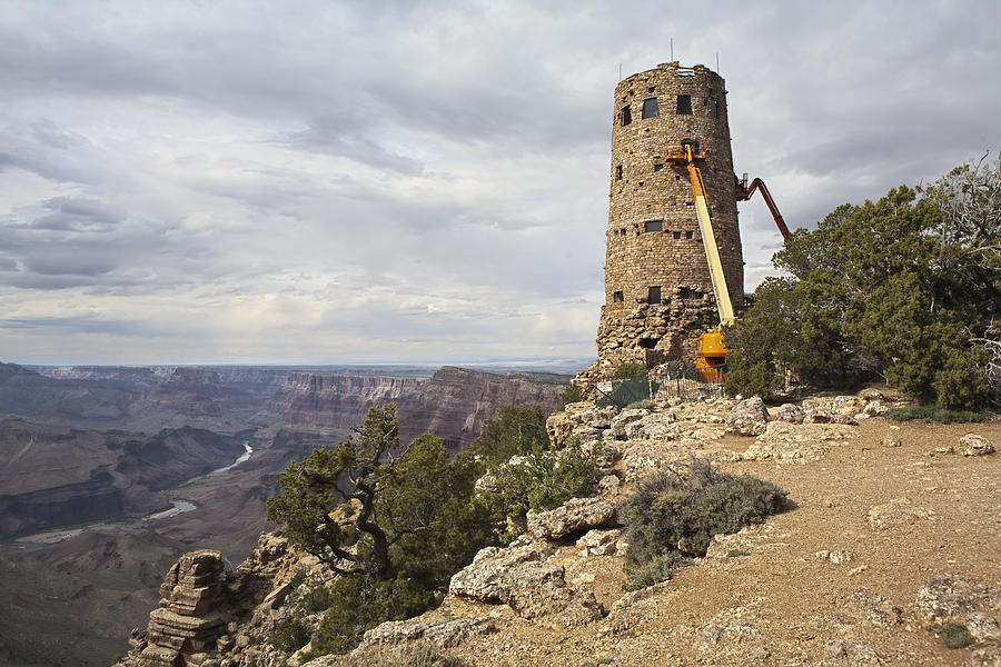 Desert View Watchtower Photograph by Gregory Scott