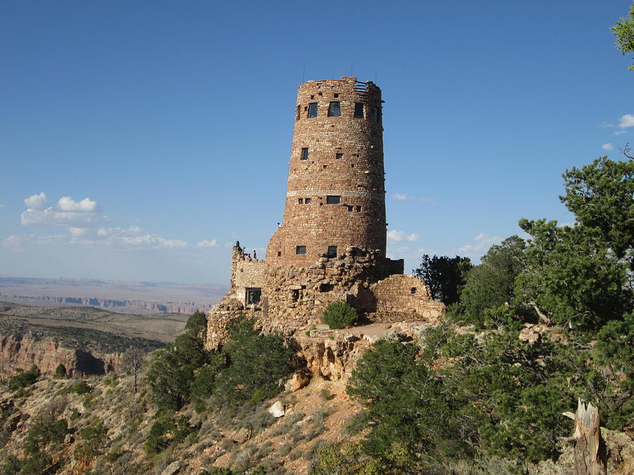 Desert Watchtower Photograph by Pasha Sourbeer