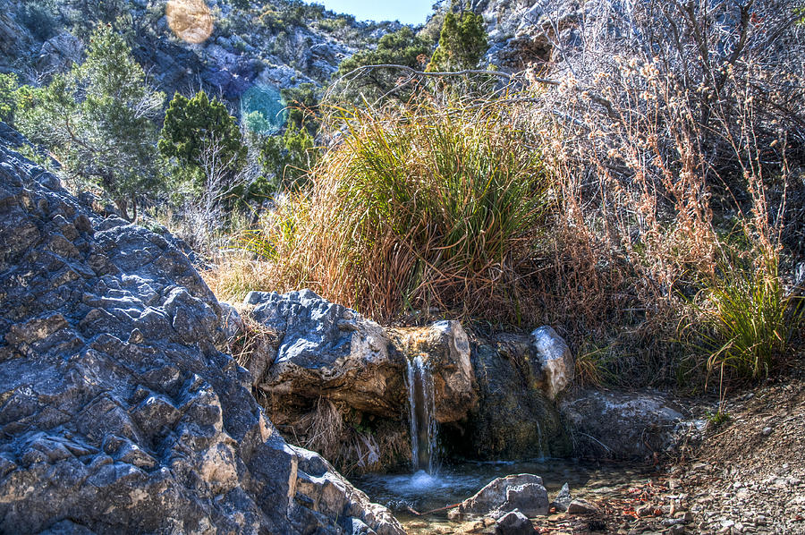 Desert Waterfall Photograph by Daniel Milligan - Fine Art America