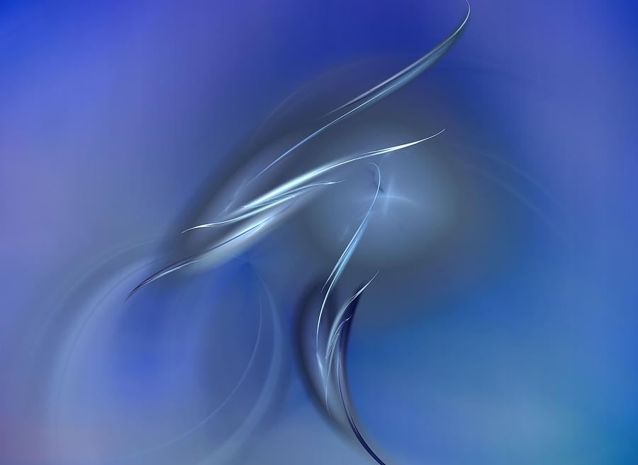Abstract Digital Art - Destiny by Christy Leigh