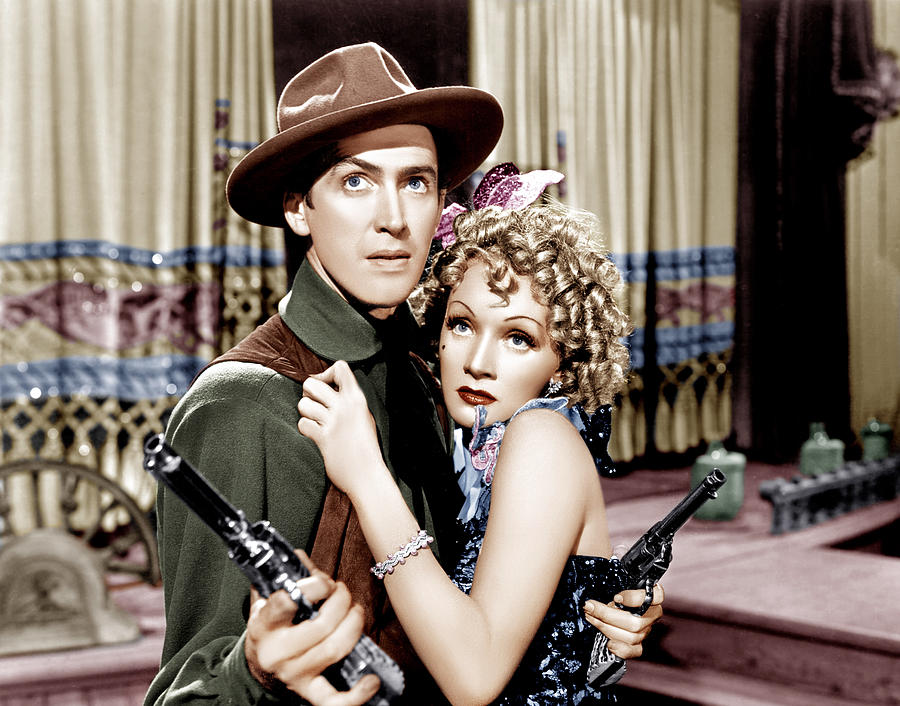 Movie Photograph - Destry Rides Again, From Left James by Everett
