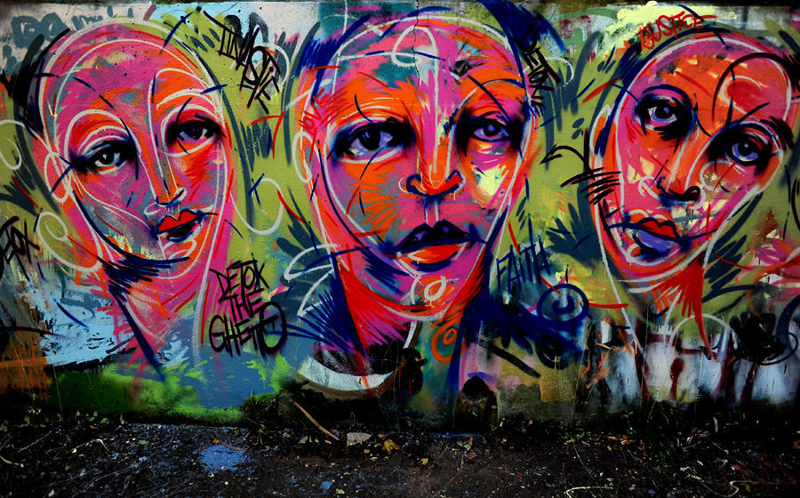 Graffiti Photograph - Detox the Ghetto by Frank DiGiovanni