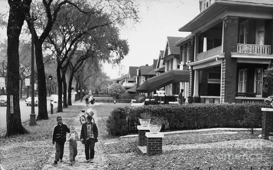 Detroit: Integration, 1957 Photograph by Granger