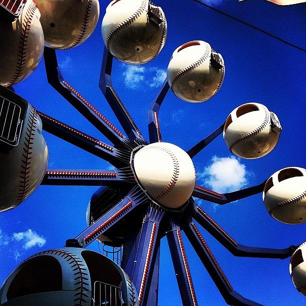 Baseball Photograph - Detroit Tigers Ferris Wheel by Carlos Shabo