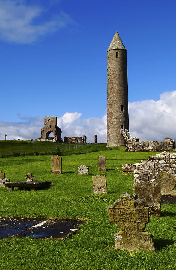 Devenish Monastic Site, Co. Fermanagh Photograph by The Irish Image Collection 