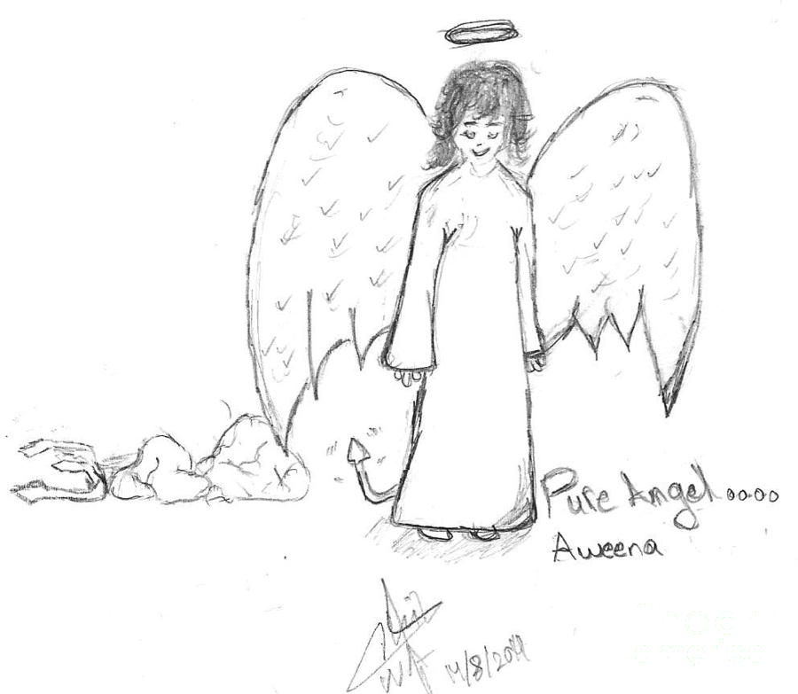 devil fairy drawings