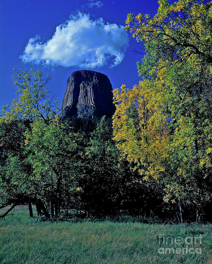Fall Photograph - Devils Tower Autumn by Rich Walter