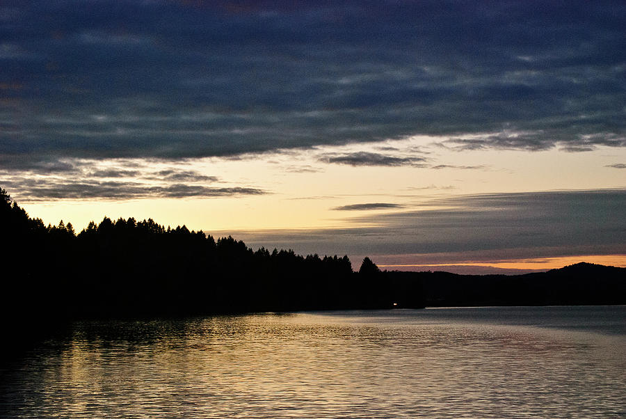 Dexter Reservoir Twilight 2 Photograph by Dan Cornford - Fine Art America