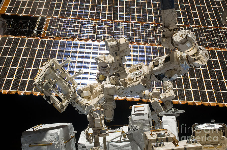 Space Photograph - Dextre, The Canadian Space Agencys by Stocktrek Images