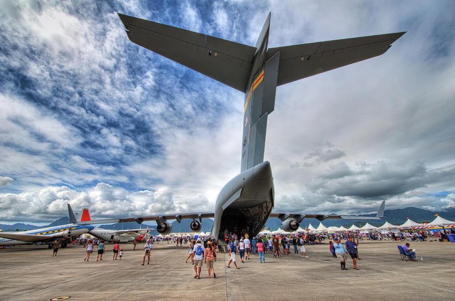 Did the whole airshow fit in one C-17 Photograph by Dan McManus