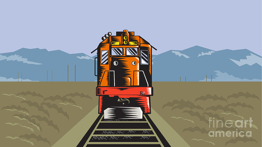 train front clipart