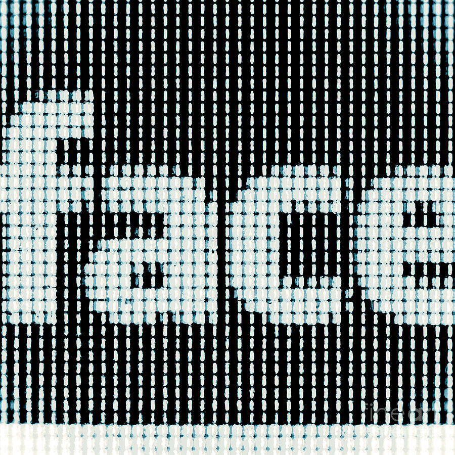 Digital Face A Study Of The Typeface In A Popular Logo Photograph