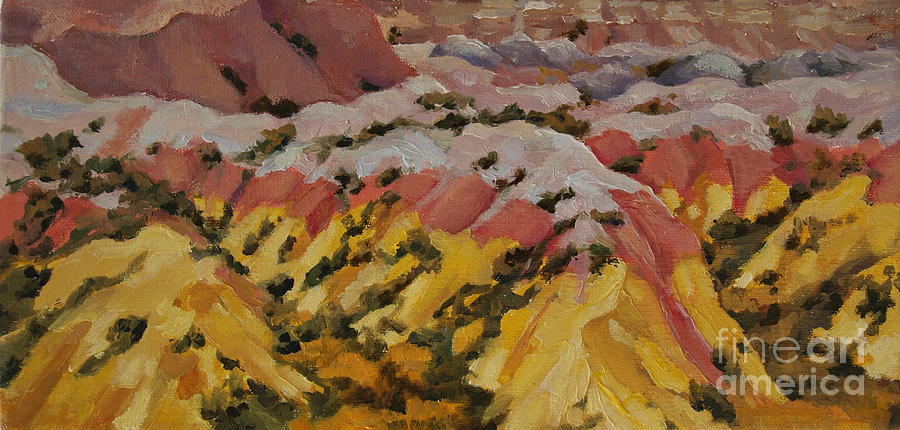 Badlands National Park Painting - Dillon Pass by Patricia A Griffin