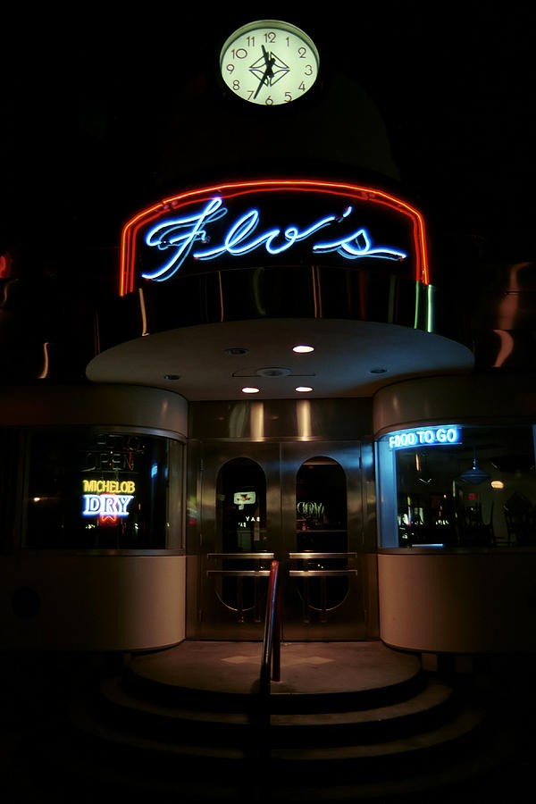 Diner at Night Photograph by Andrew Fare
