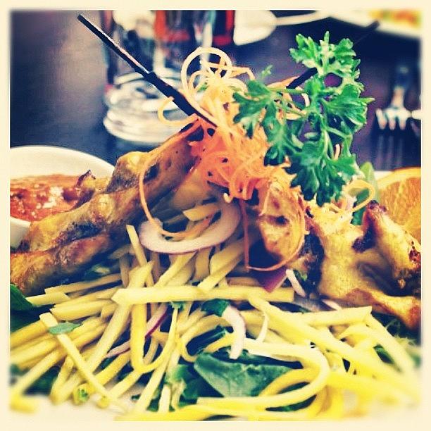 Chicken Photograph - #dinner #mango #chicken #delightful by Christinaashley Huynh