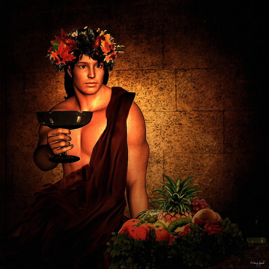 Dionysus Painting by Lourry Legarde
