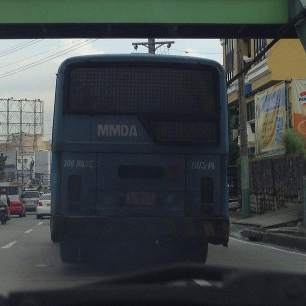 Dirty And Smoke Belching @mmda Bus! Photograph by Oliver Kuy