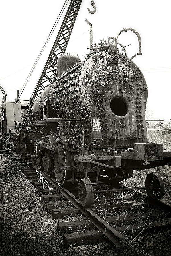 Disassembled Baldwin Locomotive Photograph by Scott Hovind