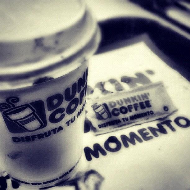 Coffee Photograph - Disfruta Tu Momento! I ❤ Dunkin by Dvon Medrano Coffee Photograph - Disfruta Tu Momento! I ❤ Dunkin by Dvon Medrano