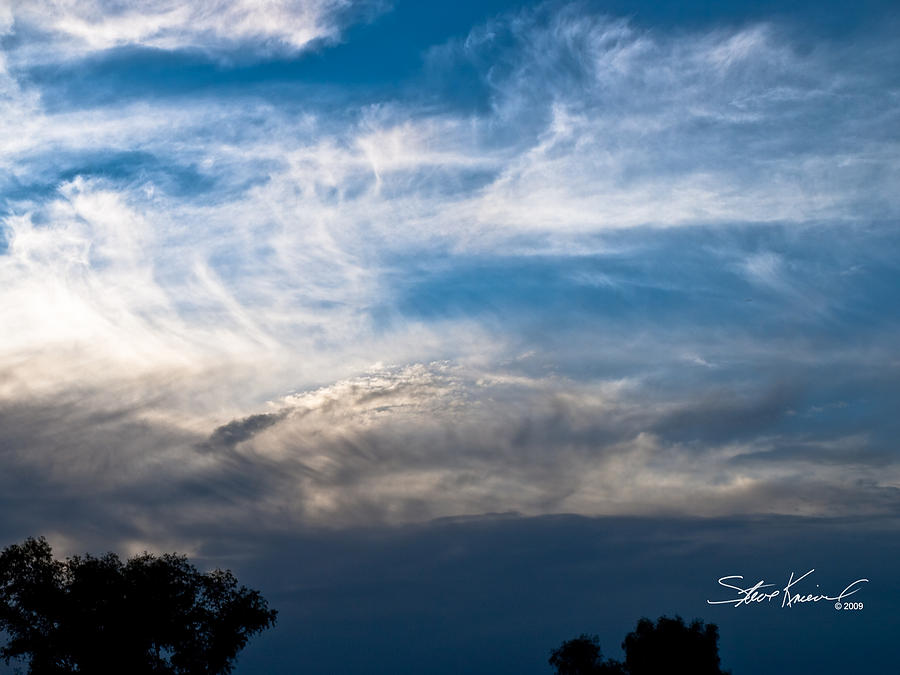 Nature Photograph - Disk Cloud by Steve Knievel