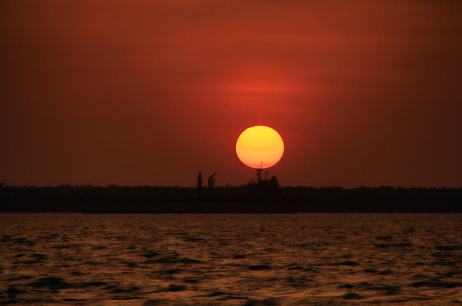 Distant Sunset Photograph by Douglas Barnard