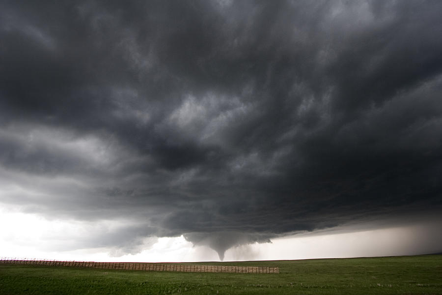 Distant Tornado Vortex 2 Photograph by Ryan McGinnis