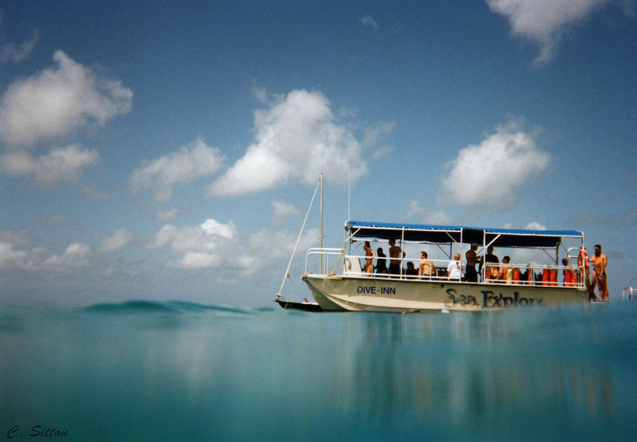 Dive Boat Photograph by C Sitton